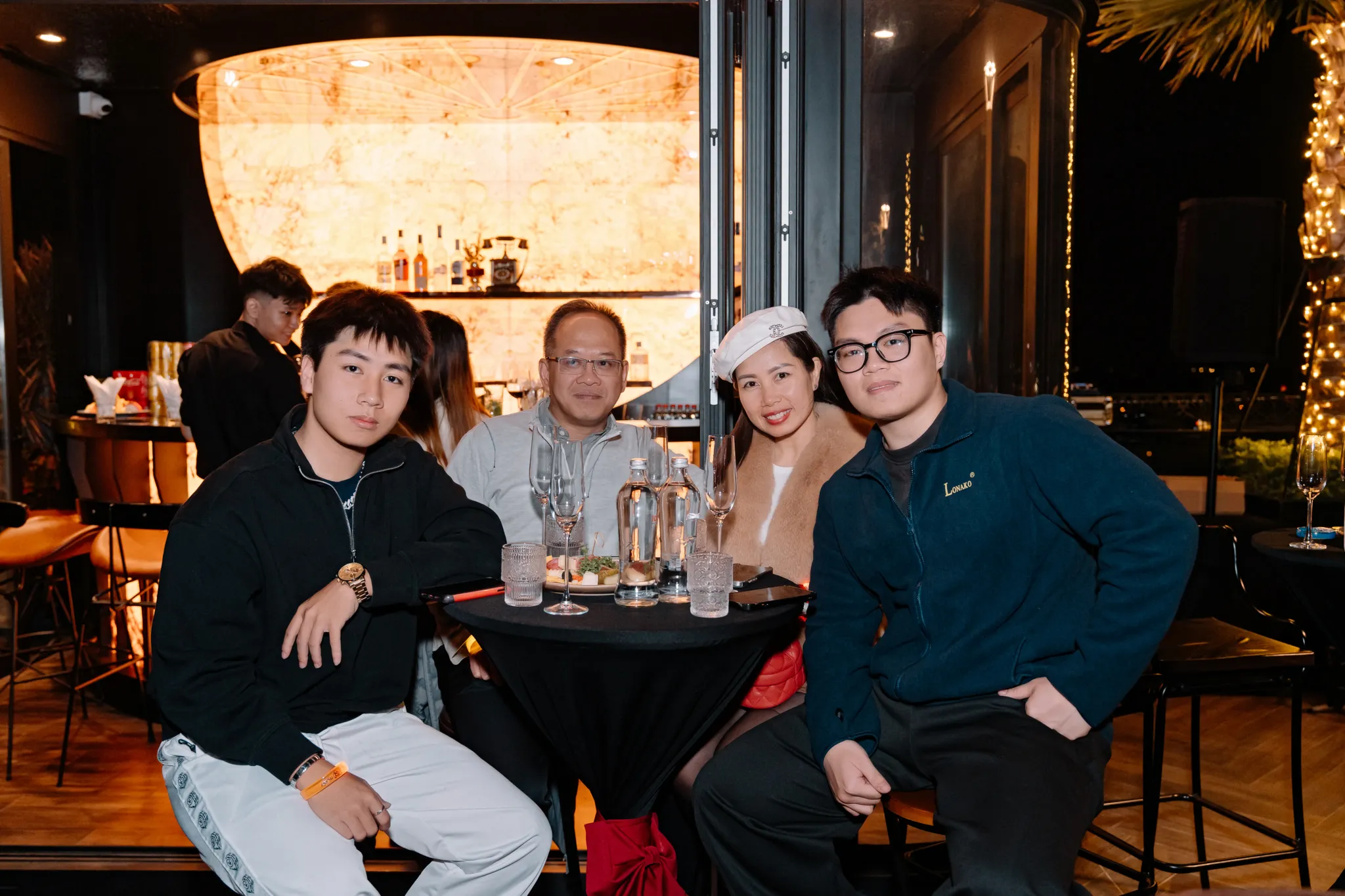 Enjoy the countdown moment to 2026 at Ruby Sky Bar